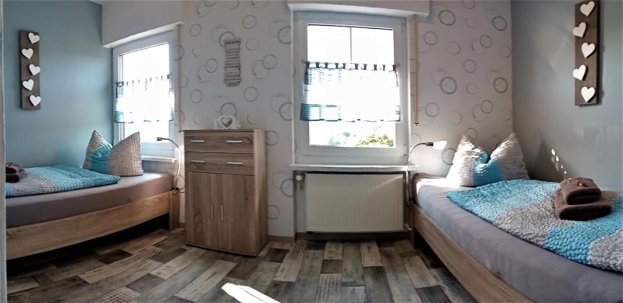 Seeblick-Ferienwohnung Im "Ferienhaus Agger-Blick" Mit Traumhafter Sonnen-Terrasse, Sauna, E-Kamin & Kajak 古默斯巴赫 外观 照片